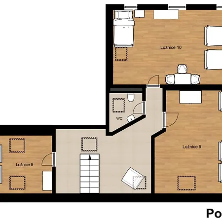 U Tri Cest Tatil Evi Krásná Lípa